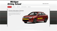 Desktop Screenshot of michigandrivingschoolnorth.com